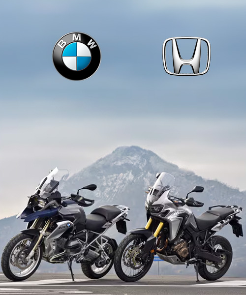 2 Africa Twin y BMW 1200 GS | Total Renting