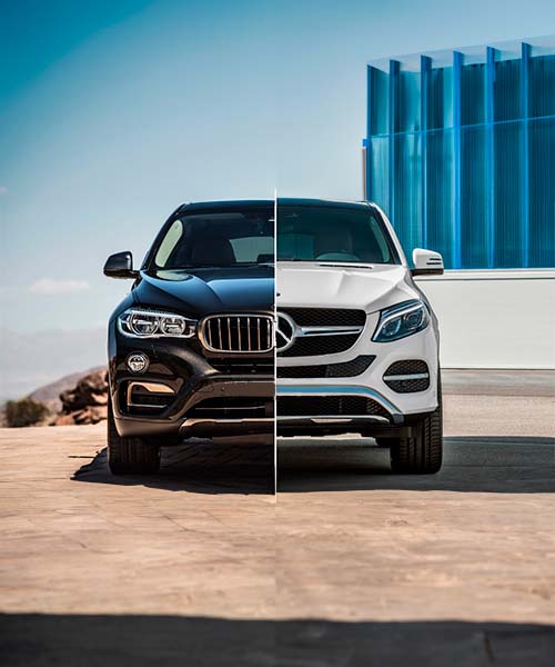 mercedes gle coupe bmw x6 2 | Total Renting