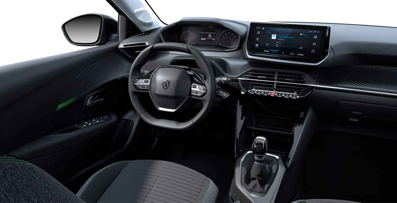 PEUGEOT 208 ACTIVE PURETECH MANUAL interior | Total Renting