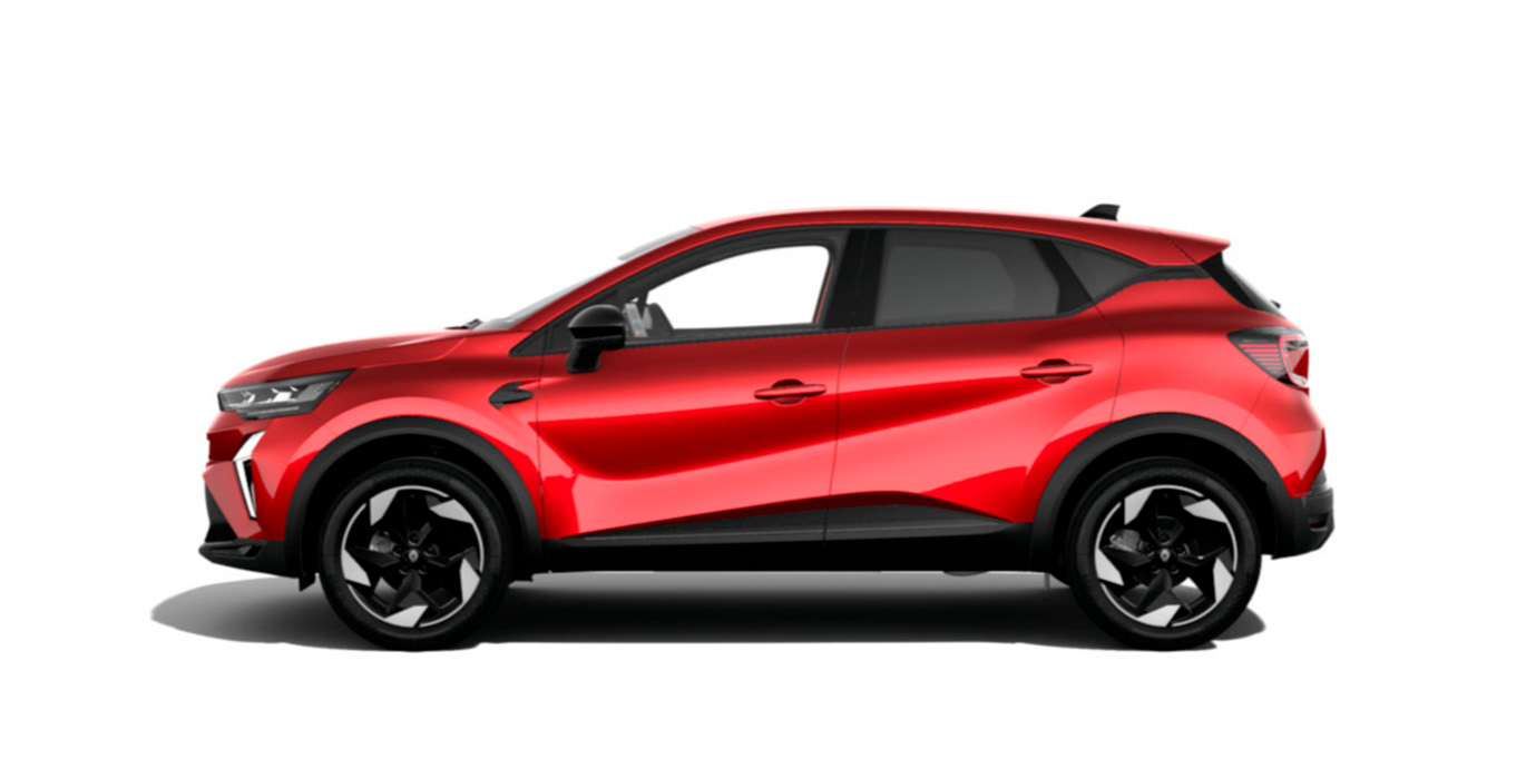 RENAULT CAPTUR TECNHO TCE EDC MHEV exterior perfil