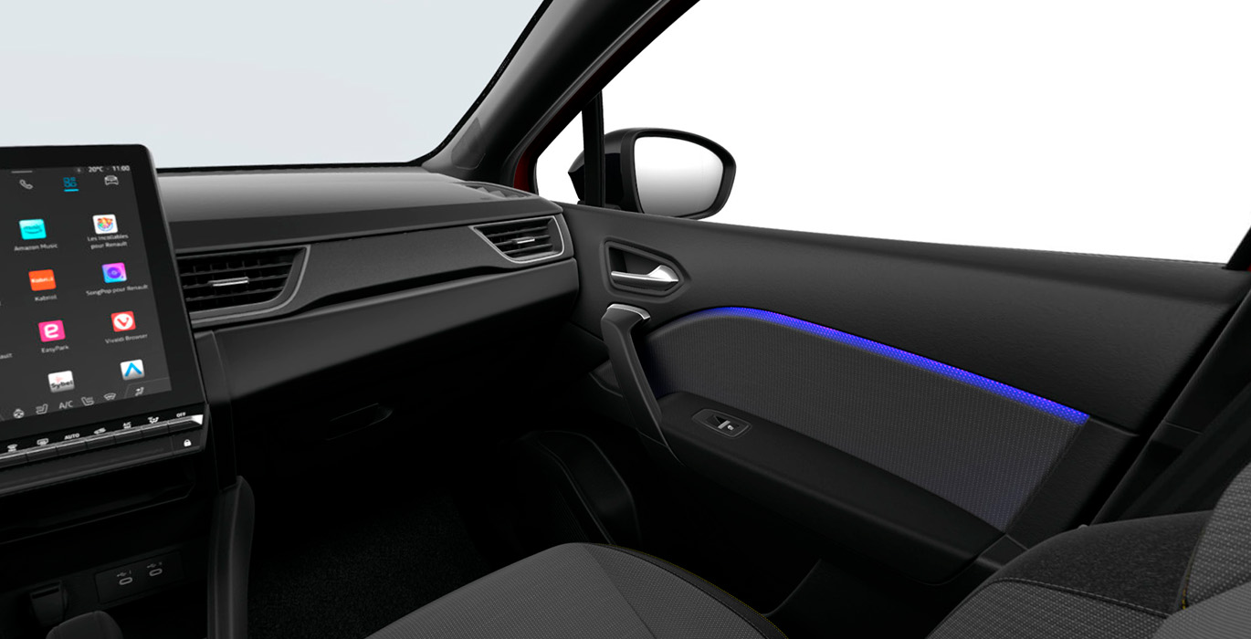 RENAULT CAPTUR TECNHO TCE EDC MHEV interior delantera-2