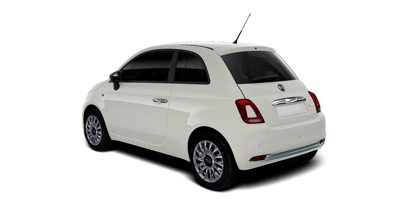 Fiat 500 Monotrim exterior trasero 2 | Total Renting