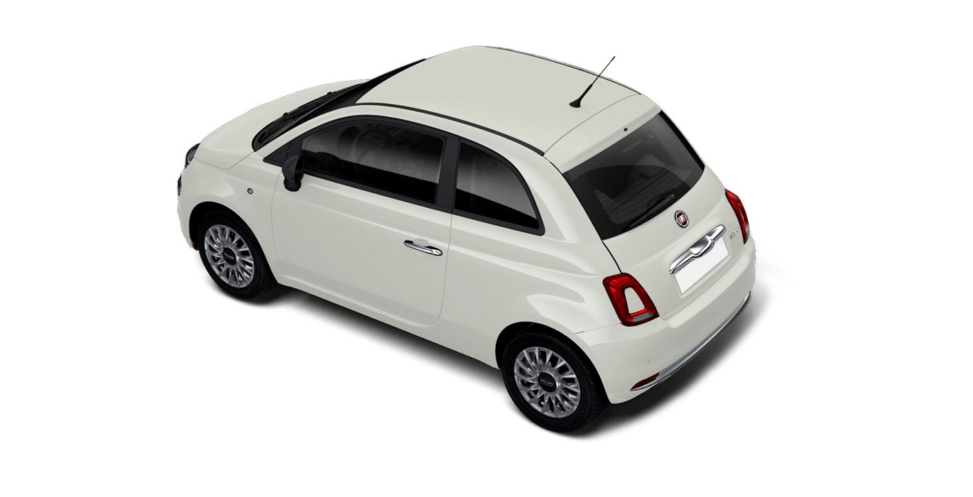 Fiat 500 Monotrim exterior trasero | Total Renting