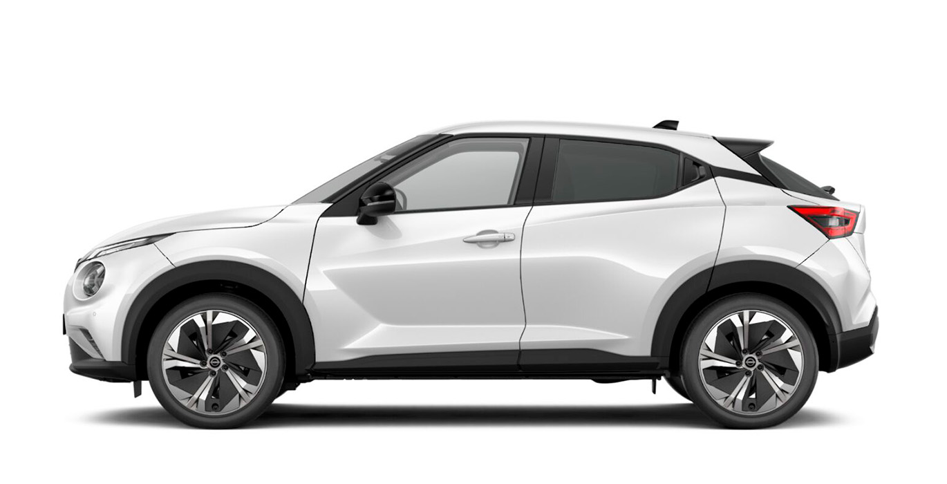 Nissan Juke N Connecta Hybrid exterior perfil | Total Renting