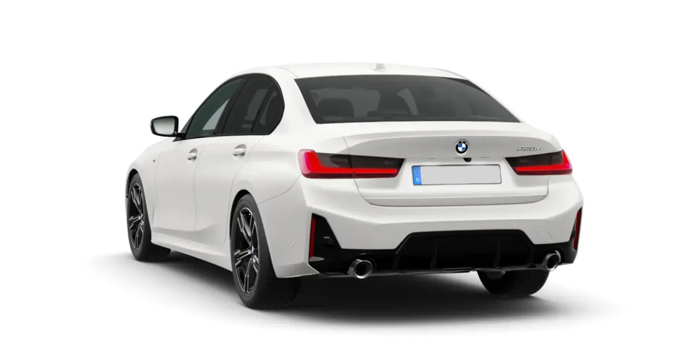 BMW Serie 3 320d trasera | Total Renting