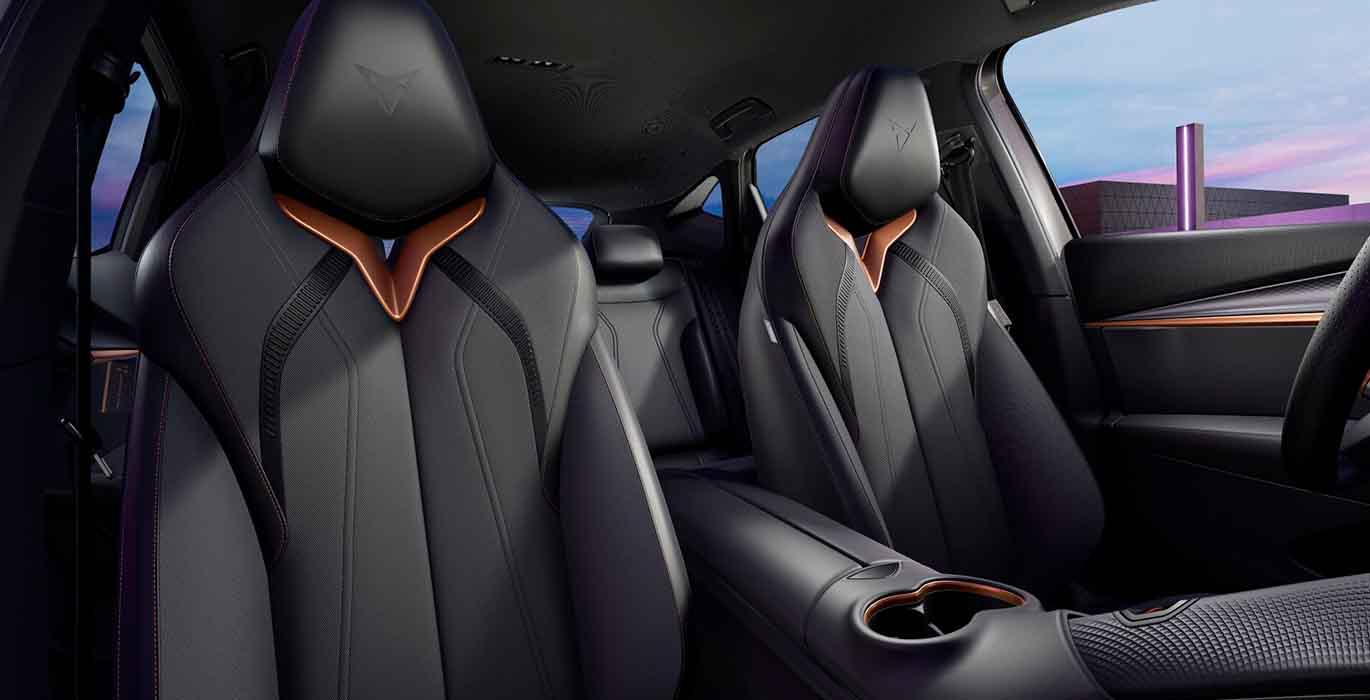 Cupra Tavascan Endurance First Edition interior trasera | Total Renting