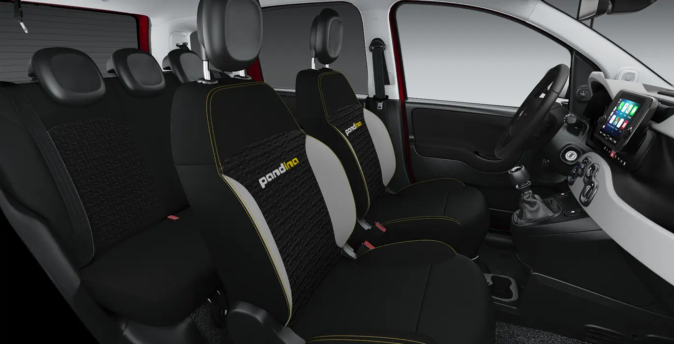 FIAT Panda Pandina 1.0 Hybrid 51kW interior trasera | Total Renting