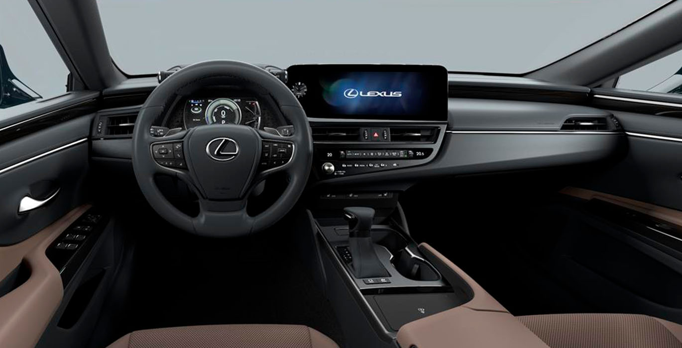 Lexus ES 2.5 300h Premium interior delantera | Total Renting