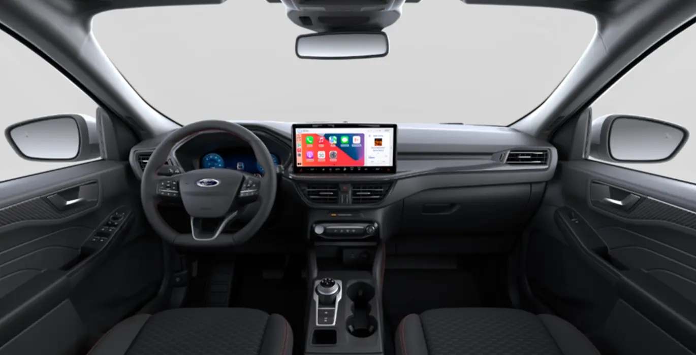 FORD Kuga ST Line 2.5 Duratec PHEV 243cv RM interior delantera | Total Renting