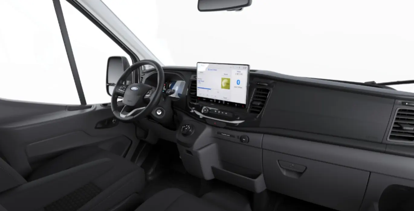 FORD Transit Kombi 350 L3 Trend EcoBlue 130cv Auto FWD interior delantera II | Total Renting