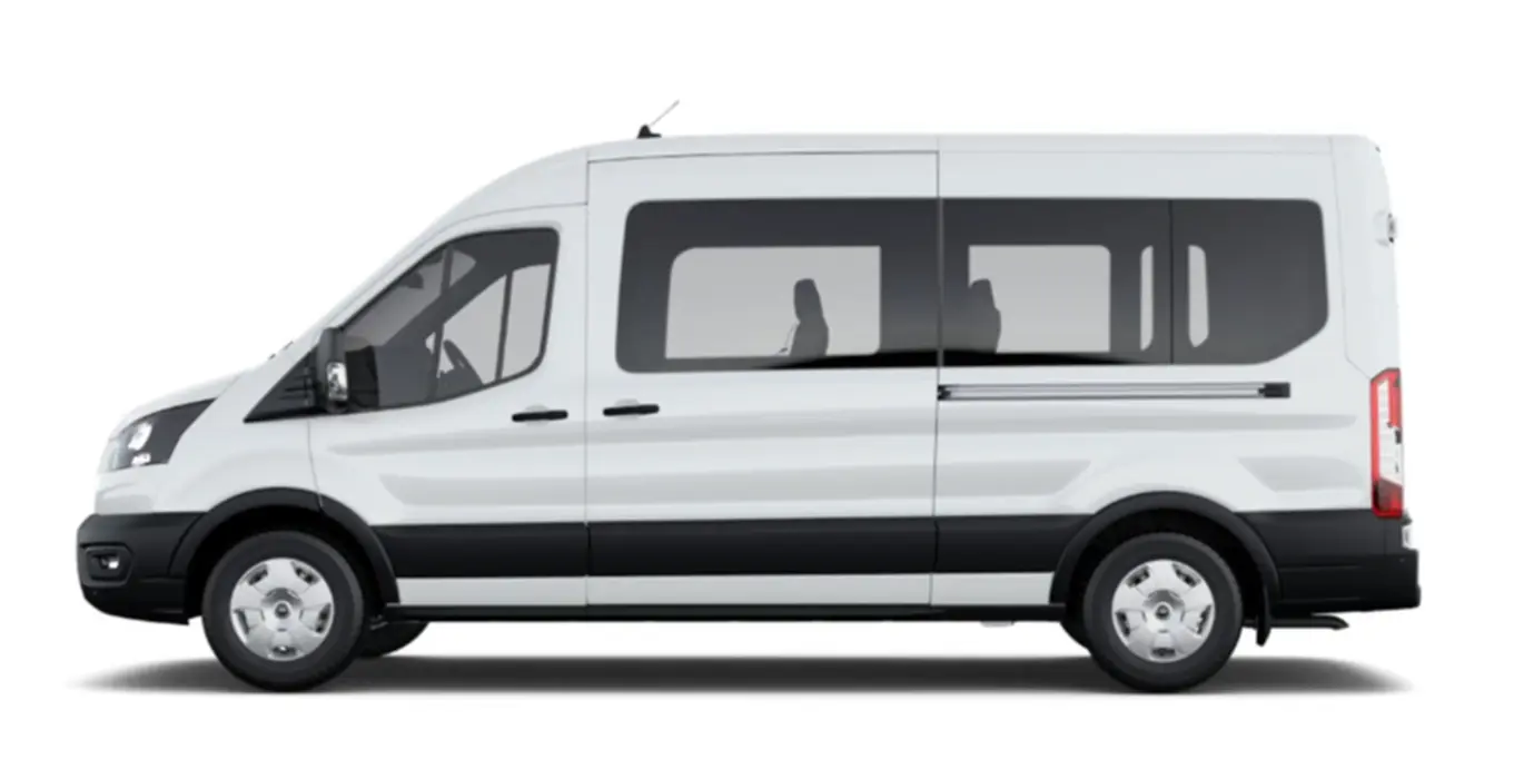FORD Transit Kombi 350 L3 Trend EcoBlue 130cv Auto FWD lateral | Total Renting