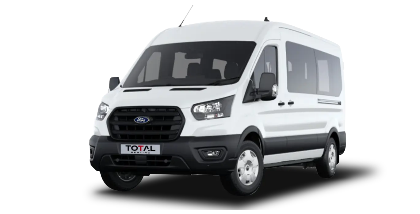 FORD Transit Kombi 350 L3 Trend EcoBlue 130cv Auto FWD sin fondo principal | Total Renting