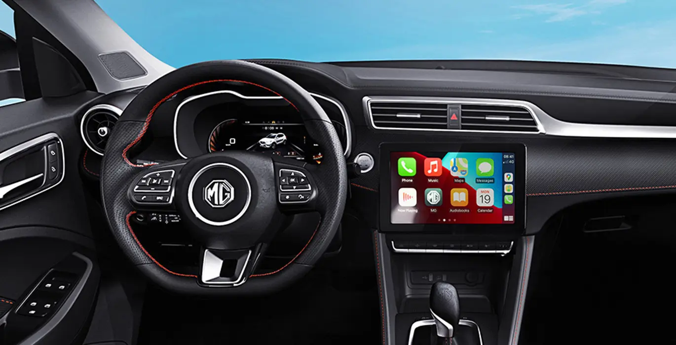 MG ZS 1.5 Comfort interior delantera | Total Renting