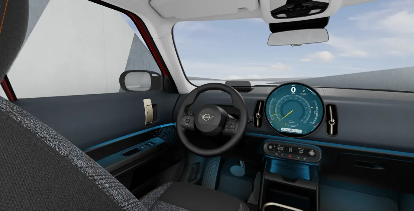 MINI Countryman D Essential 4 MINI Countryman C Essential interior delantera | Total Renting