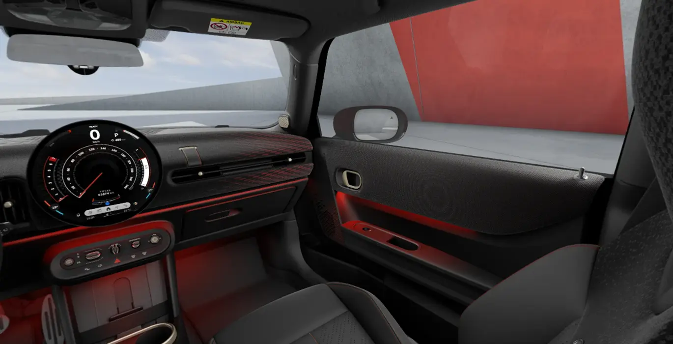 MINI John Cooper Works interior delantera II | Total Renting