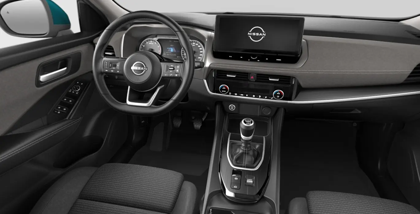 NISSAN Qashqai DIG-T 103kW (140CV) MHEV 4x2 Acenta Deep Blue Ocean interior delantera