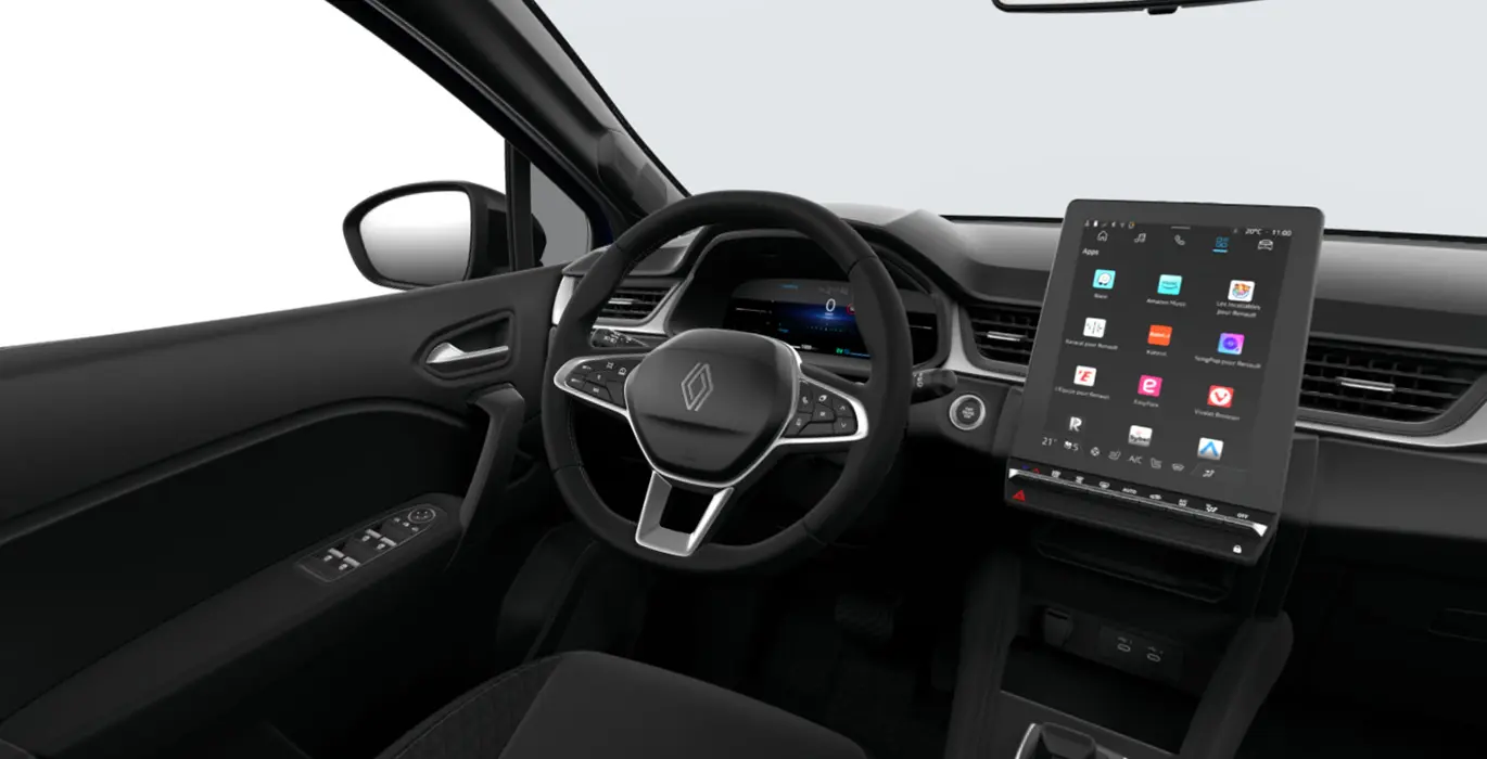 RENAULT Symbioz E Tech Full Hybrid Evolution 145cv interior delantera | Total Renting