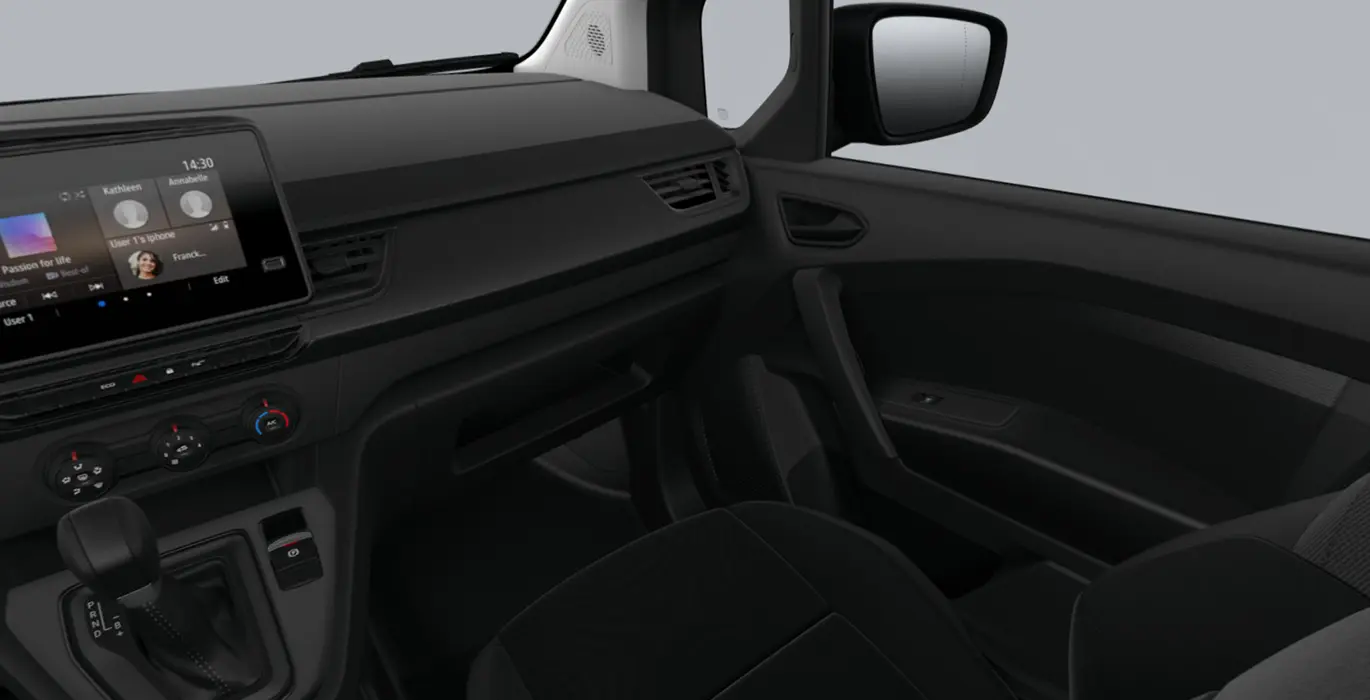 Renault Kangoo Furgon e Tech L1 Start ev45 interior delantera II | Total Renting