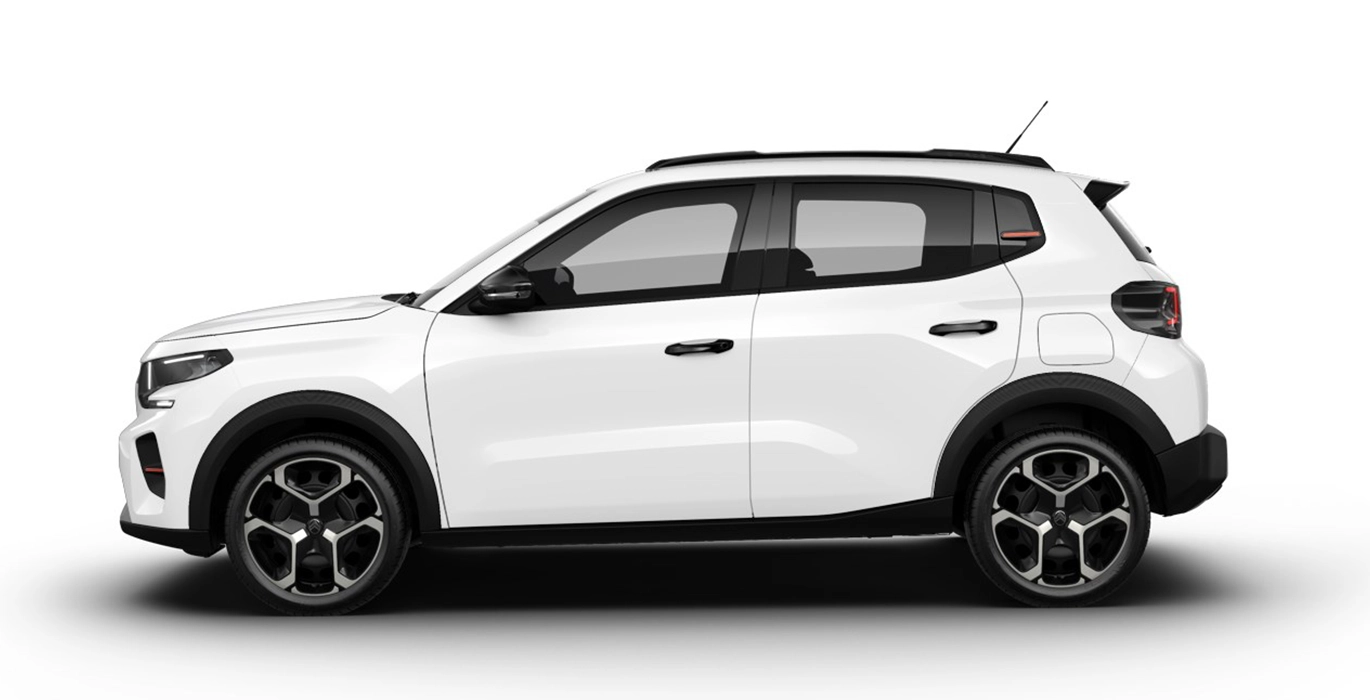 CITROËN C3 TURBO 100 BUSINESS (MANUAL) 3 CITROEN C3 TURBO 100 BUSINESS MANUAL lateral | Total Renting