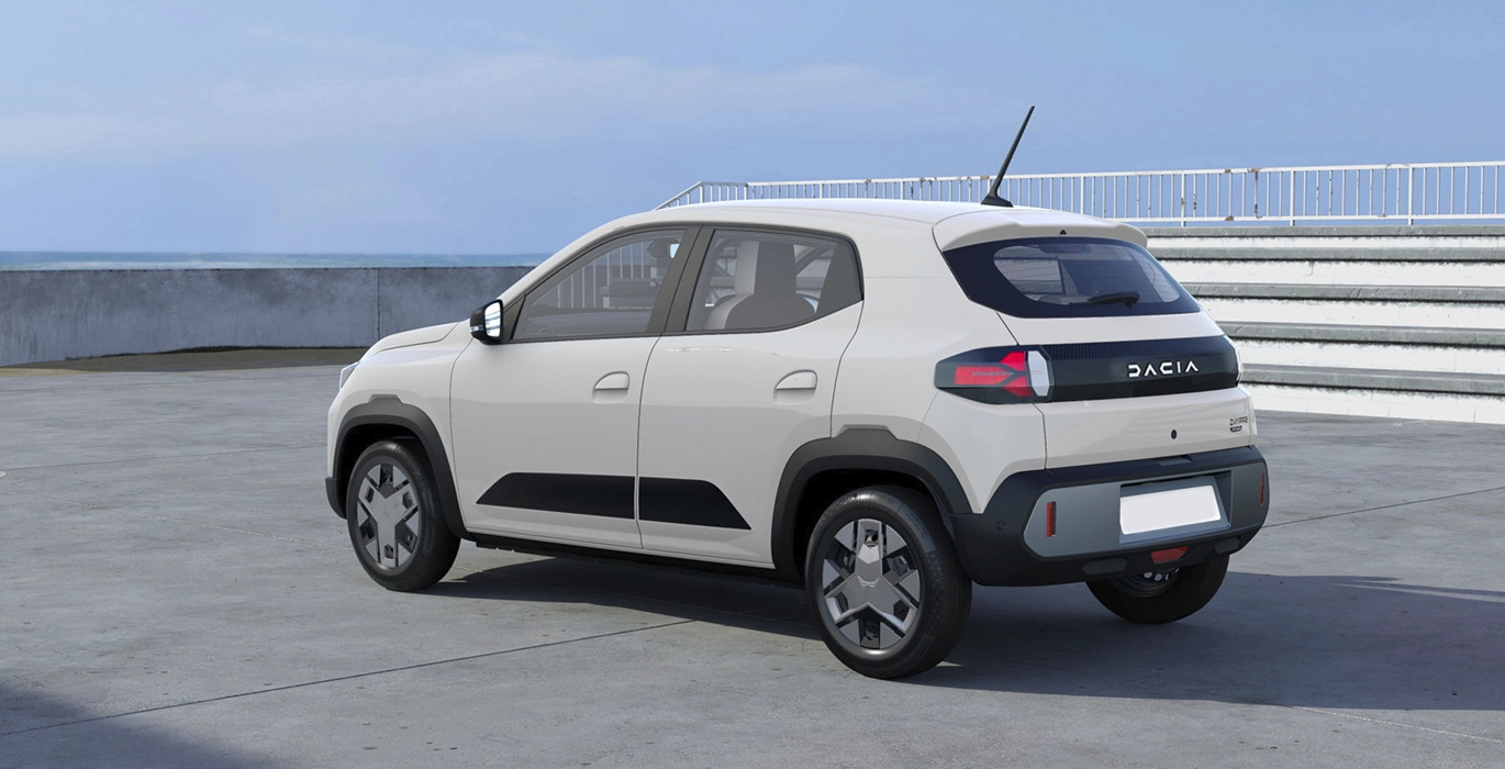 Dacia Spring Expression Electric 33kW (45CV) 2 Dacia Spring Expression Electric 33kW 45CV trasera | Total Renting