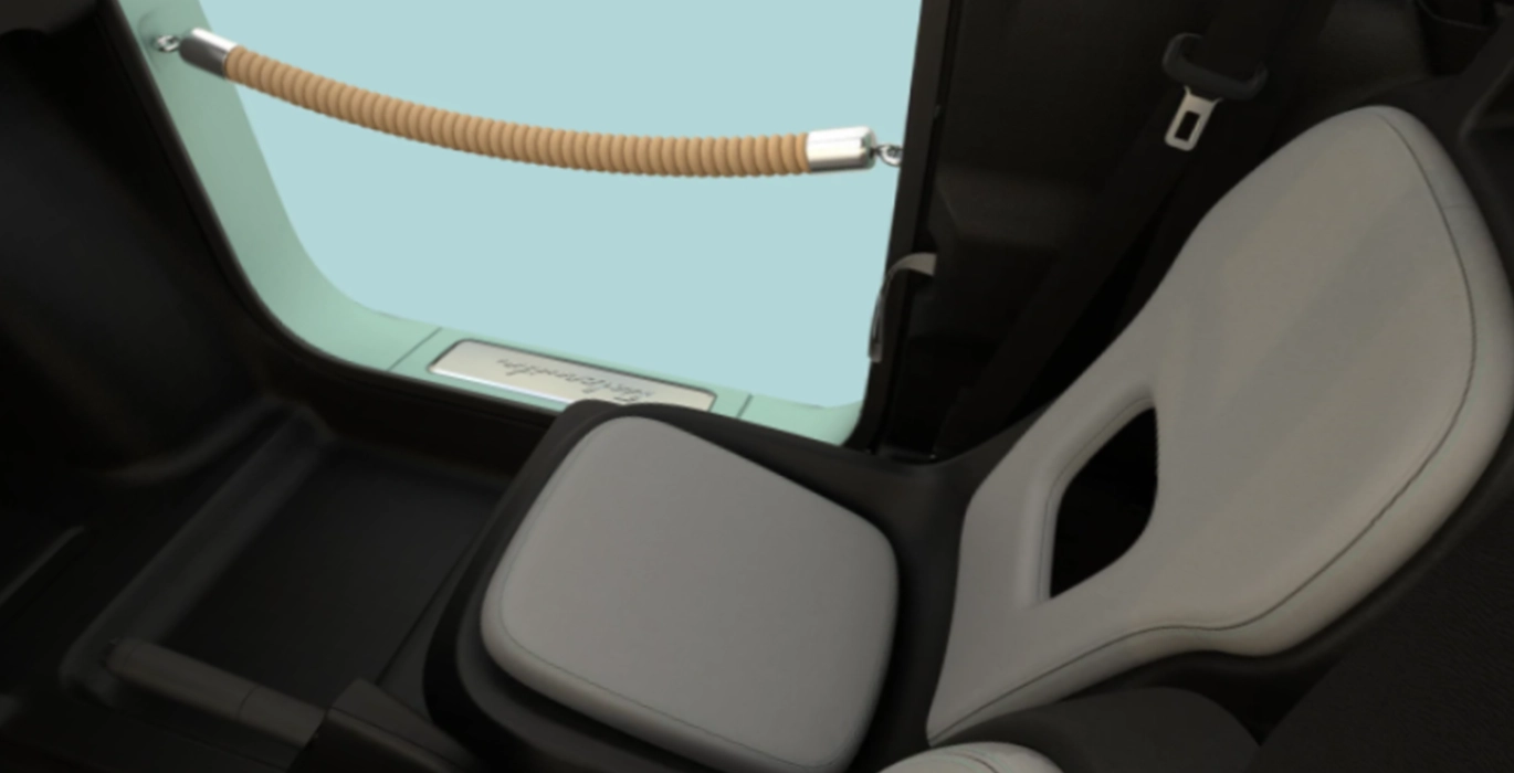 FIAT TOPOLINO 1 DOLCEVITA AUTOMATICO interior delantera II | Total Renting