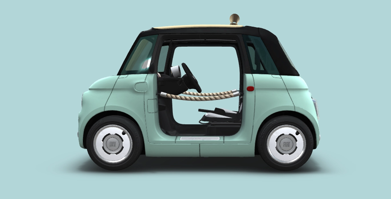 FIAT TOPOLINO 1 DOLCEVITA AUTOMATICO lateral | Total Renting