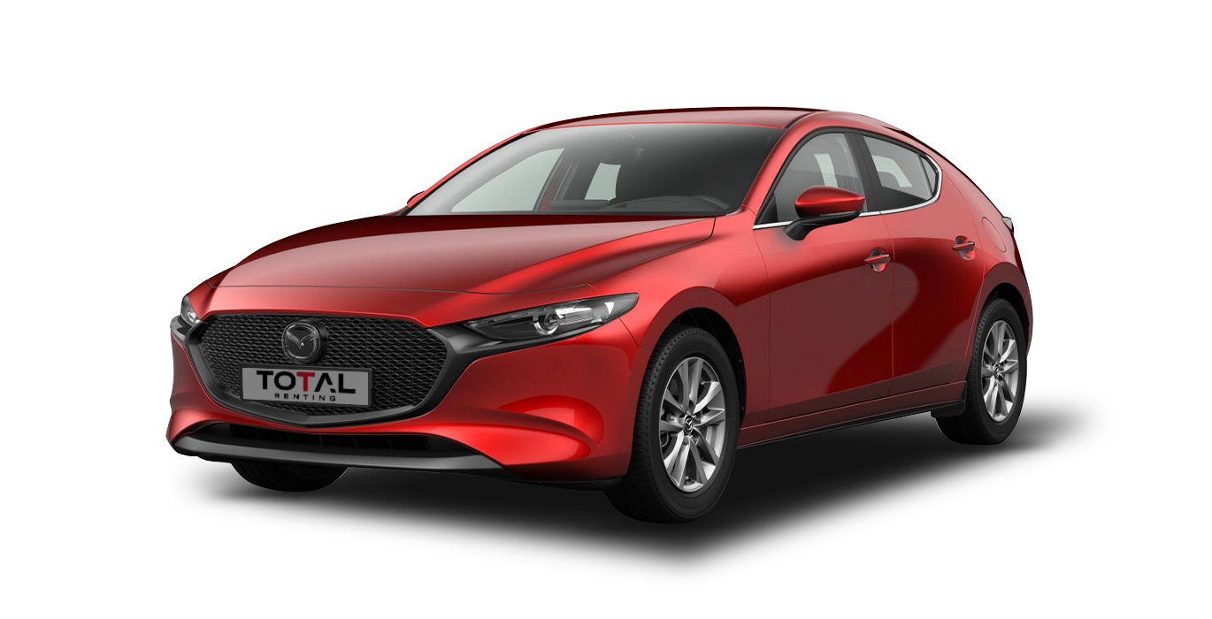 MAZDA 3 2.5L E SKY G MHEV PRIME LINE MANUAL sin fondo principal | Total Renting