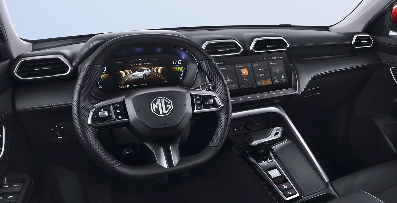MG ZS HYBRID Luxury 3 MG ZS HYBRID Luxury interior delantera | Total Renting
