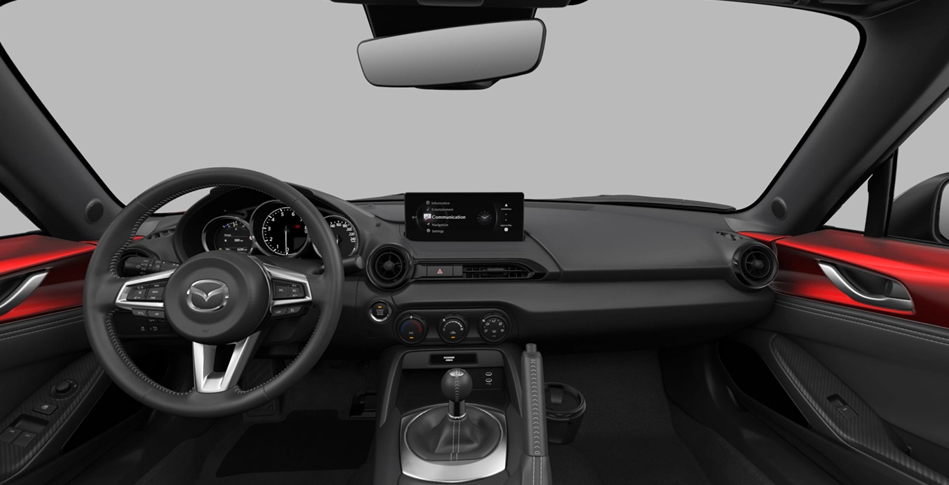 Mazda MX 5 MIATA 1.5 SKYACTIV G 97kW 132CV Prime Line interior delantera | Total Renting