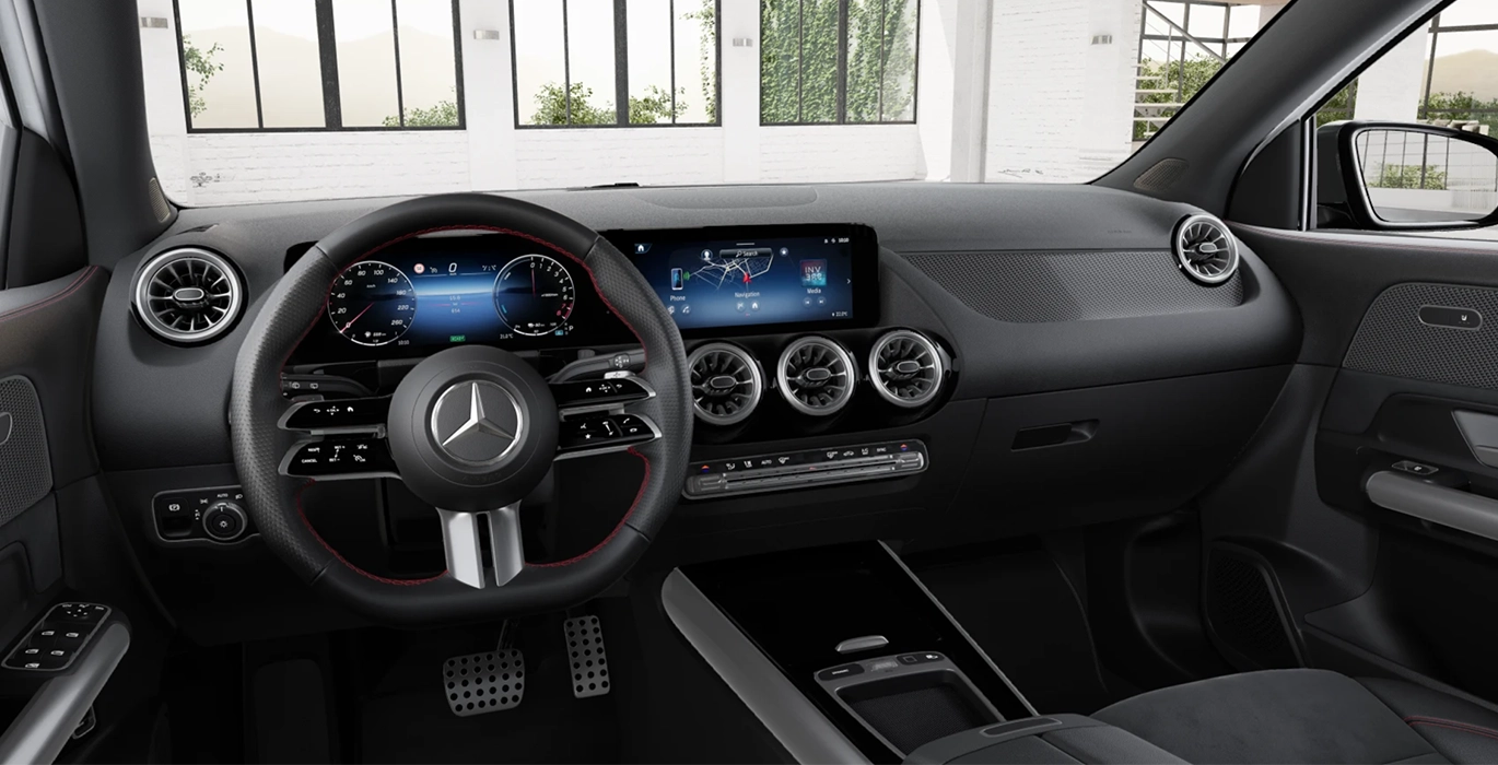 Mercedes Benz GLA 250e Tecnologia Hibrida EQ interior delantera | Total Renting