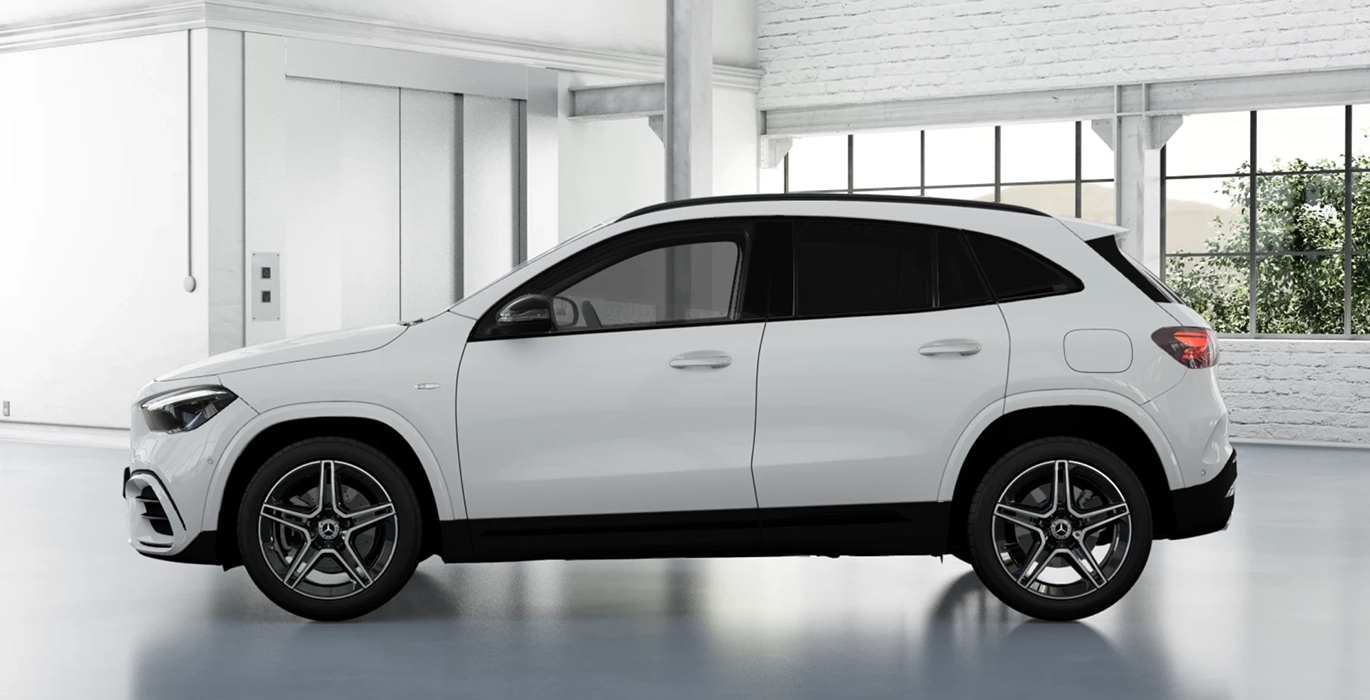 Mercedes Benz GLA 250e Tecnologia Hibrida EQ lateral | Total Renting