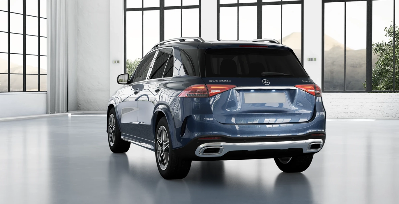 Mercedes Benz GLE 300d 4MATIC trasera | Total Renting