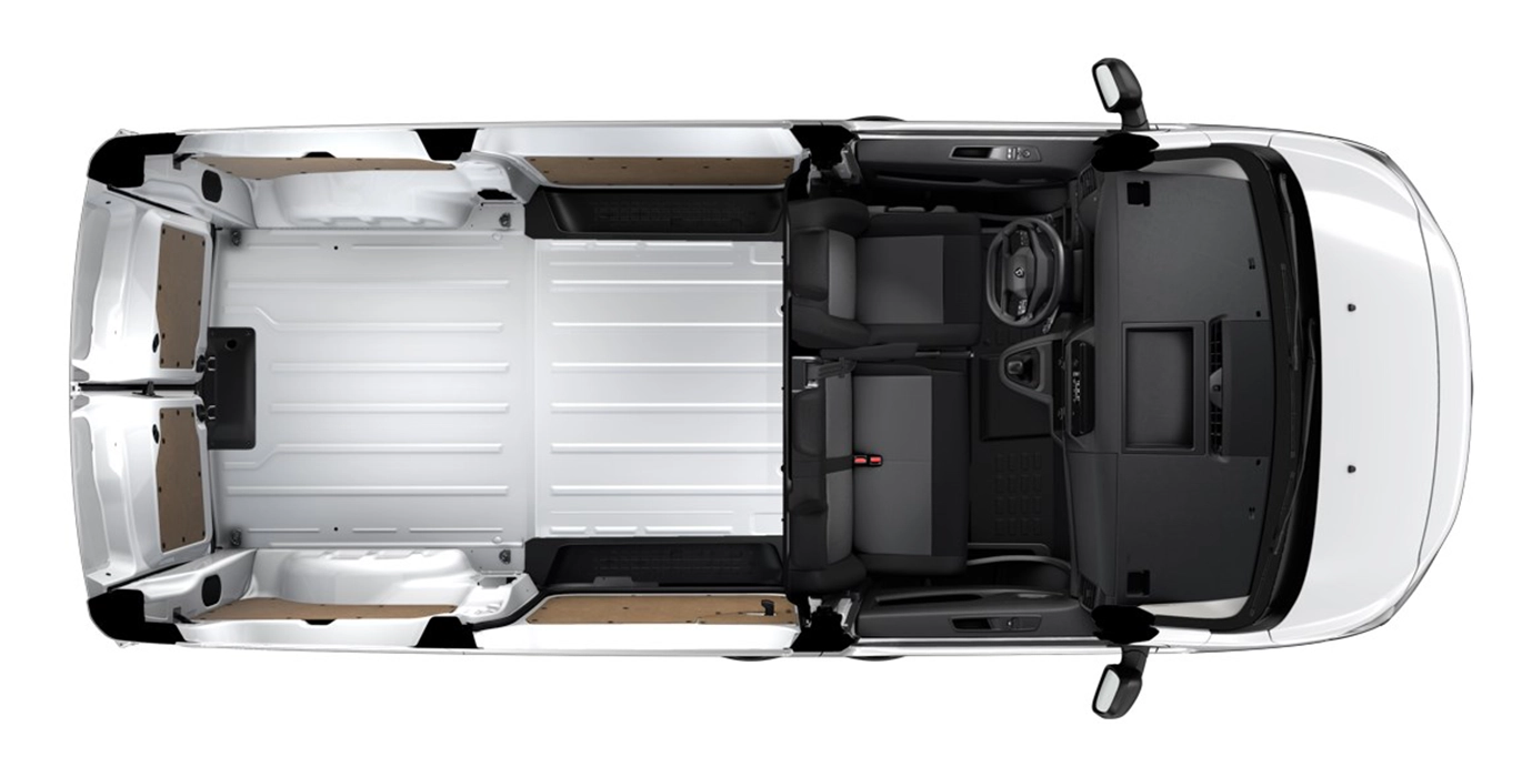 PEUGEOT Expert Furgon Standard BlueHDi SS interior trasera | Total Renting
