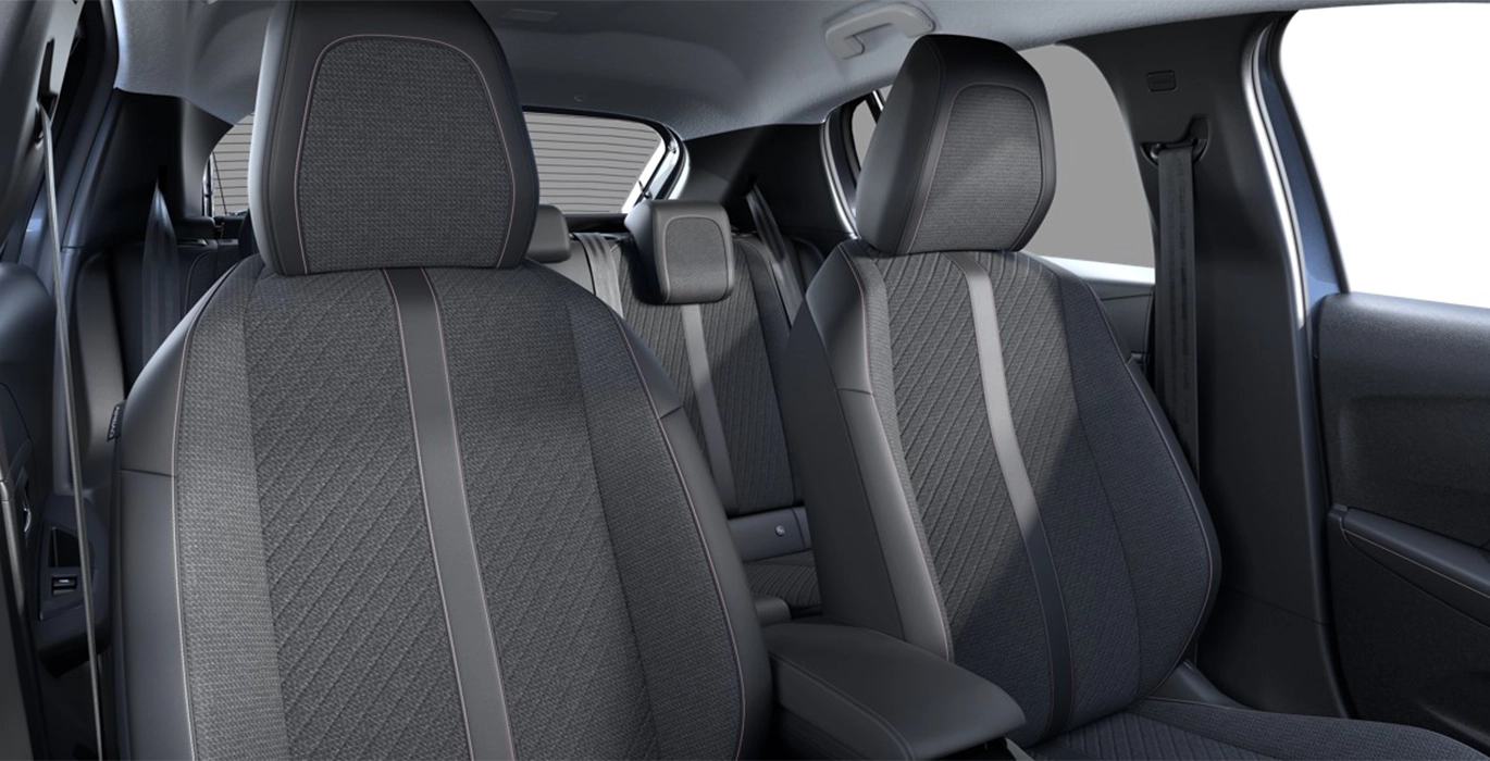 Peugeot 208 Allure Puretech 100 AYS 6 Peugeot 208 Allure Puretech 100 interior trasera | Total Renting