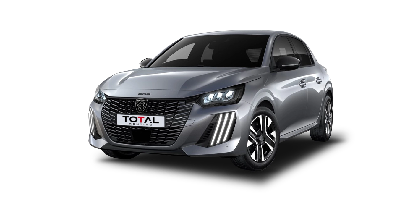 Peugeot 208 Allure Puretech 100 AYS 1 Peugeot 208 Allure Puretech 100 sin fondo principal | Total Renting