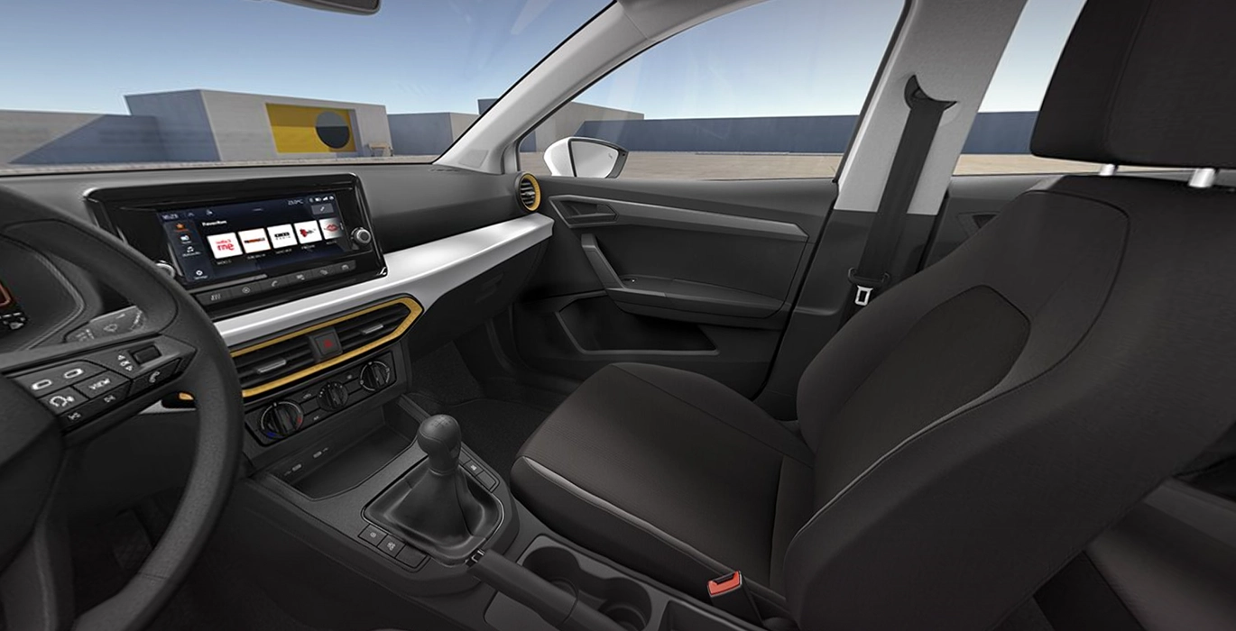 Seat Ibiza 1.0 TSI 95cv Style XL 5 Seat Ibiza 1.0 TSI 95CV STYLE XM interior delantera II | Total Renting