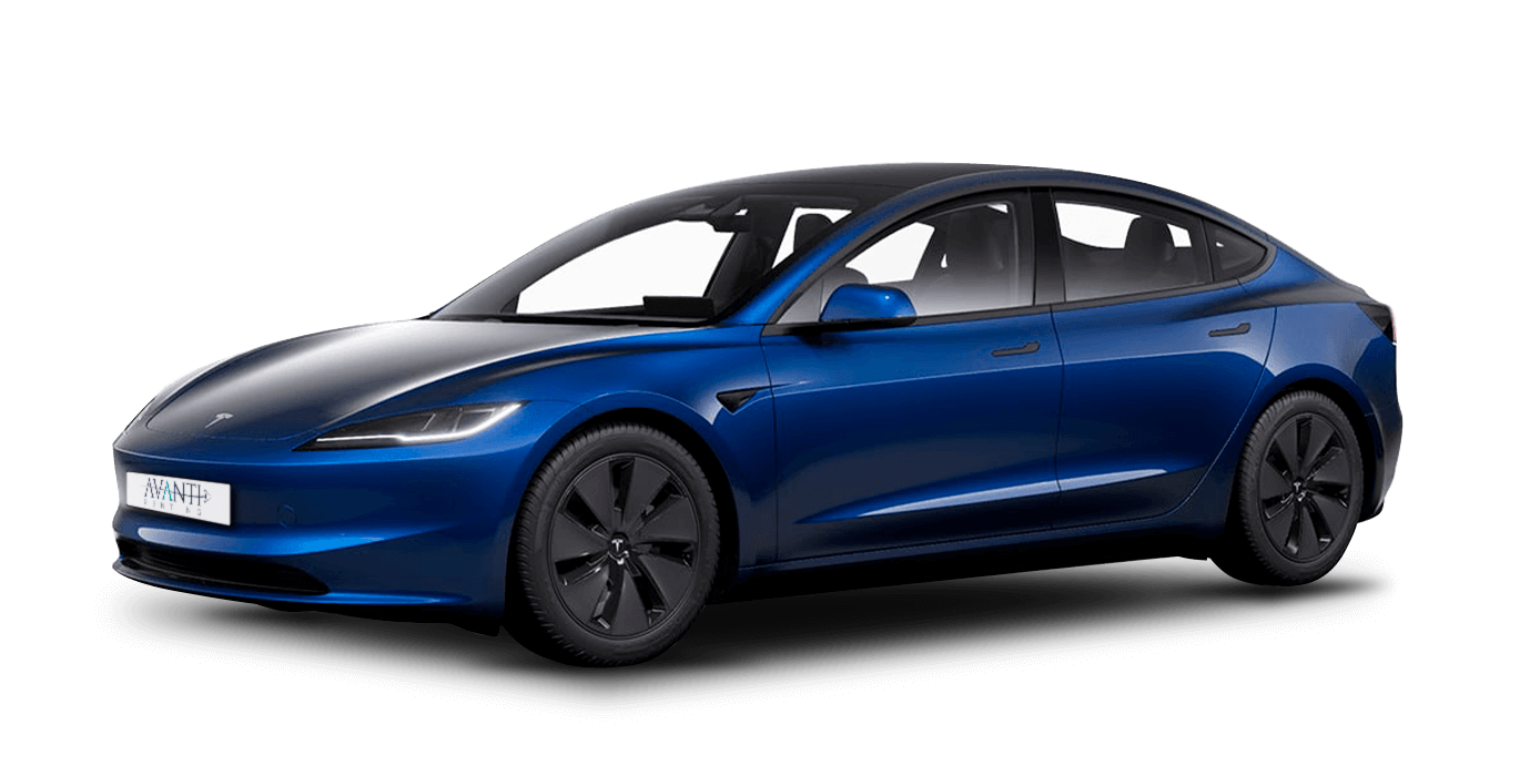 Tesla Model 3 sin fondo principal avanti | Total Renting