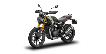 Renting Triumph SCRAMBLER 400 X