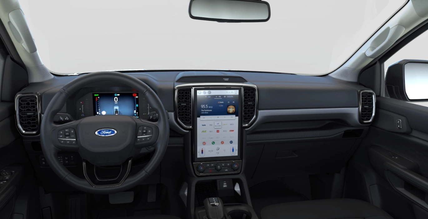 FORD Ranger XLT Doble Cabina 2.3 TVCT PHEV 280CV Automatica interior delantera | Total Renting