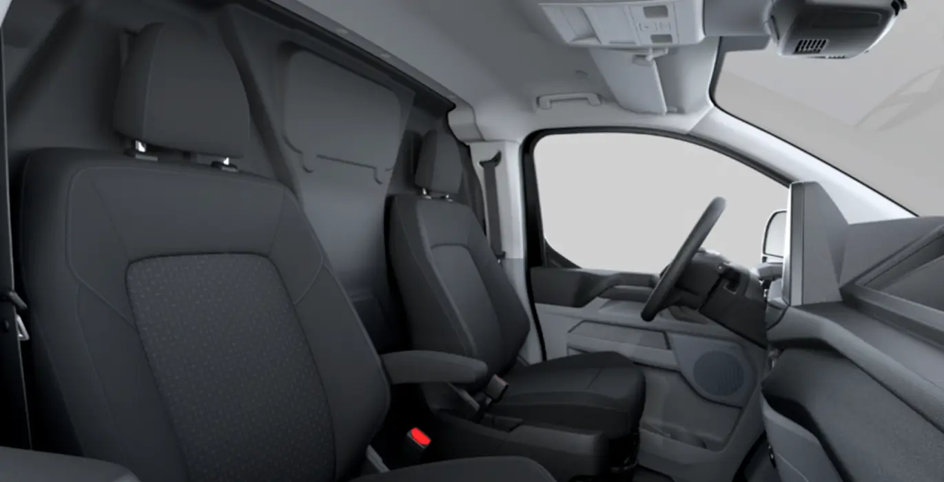 FORD Transit Custom Van 340 L1 Trend BEV interior trasera