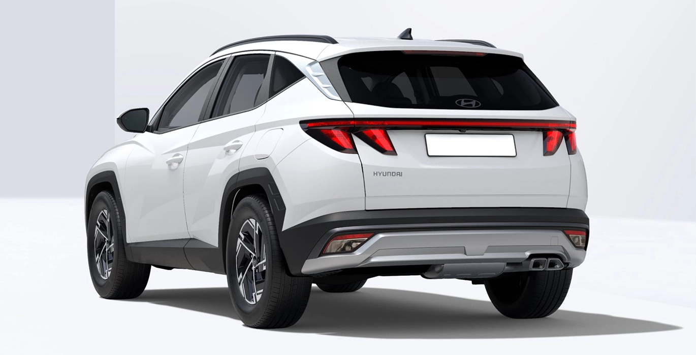Hyundai Tucson 1.6 CRDi Híbrido Maxx 2 Hyundai Tucson 1.6 CRDi Hibrido Maxx trasera | Total Renting