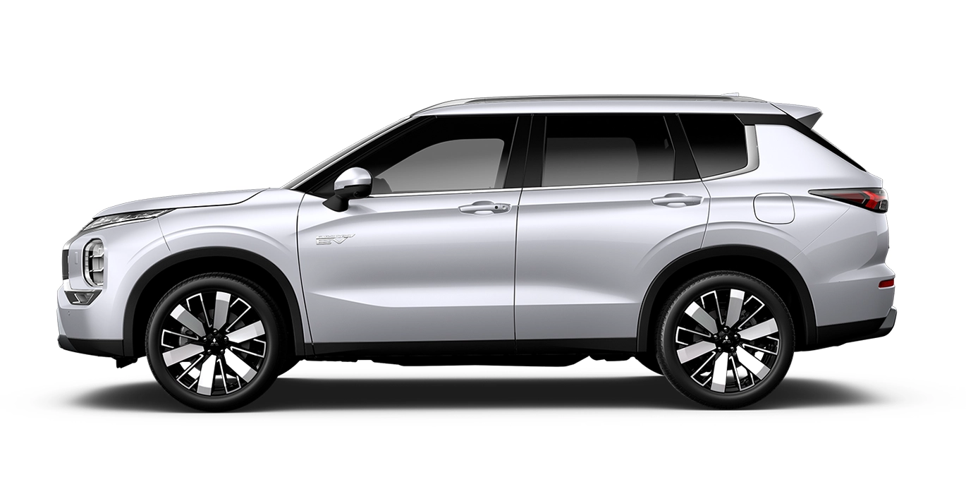 Mitsubishi Outlander PHEV Kaiteki 4WD 225kW 4 Mitsubishi Outlander PHEV Kaiteki 4WD 225kW lateral | Total Renting