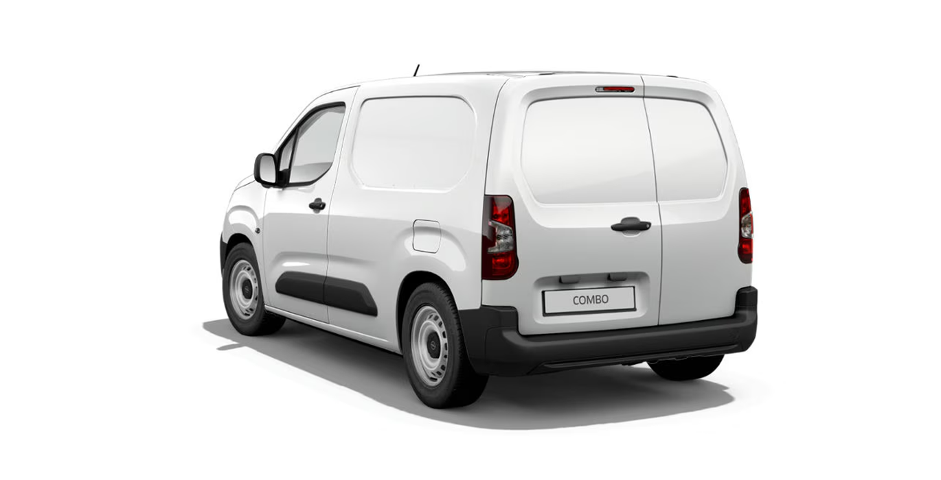 OPEL COMBO CARGO L 650KG 1.5 100HP S&S MT E6 (MANUAL) 3 OPEL COMBO CARGO L 650KG 1.5 100HP SS MT E6 MANUAL exterior trasera | Total Renting