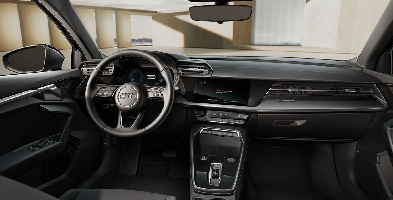 Audi A3 Sportback Advanced TFSI e 204CV S Tronic interior delantera | Total Renting