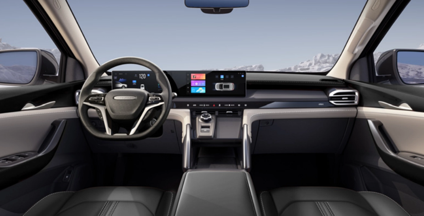 Maxus T60 MAX interior delantera | Total Renting