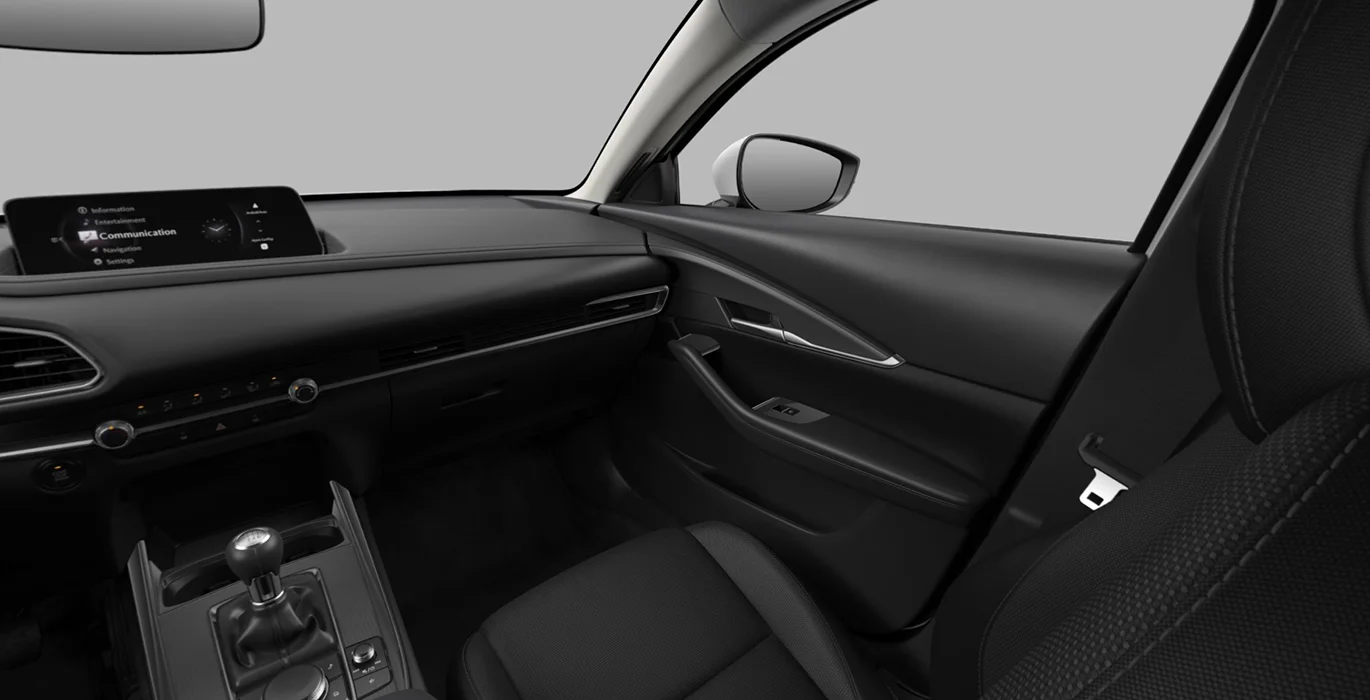 Mazda CX 30 2.5L e SkyAct G MHEV 103kW Prime Line interior delantera II | Total Renting