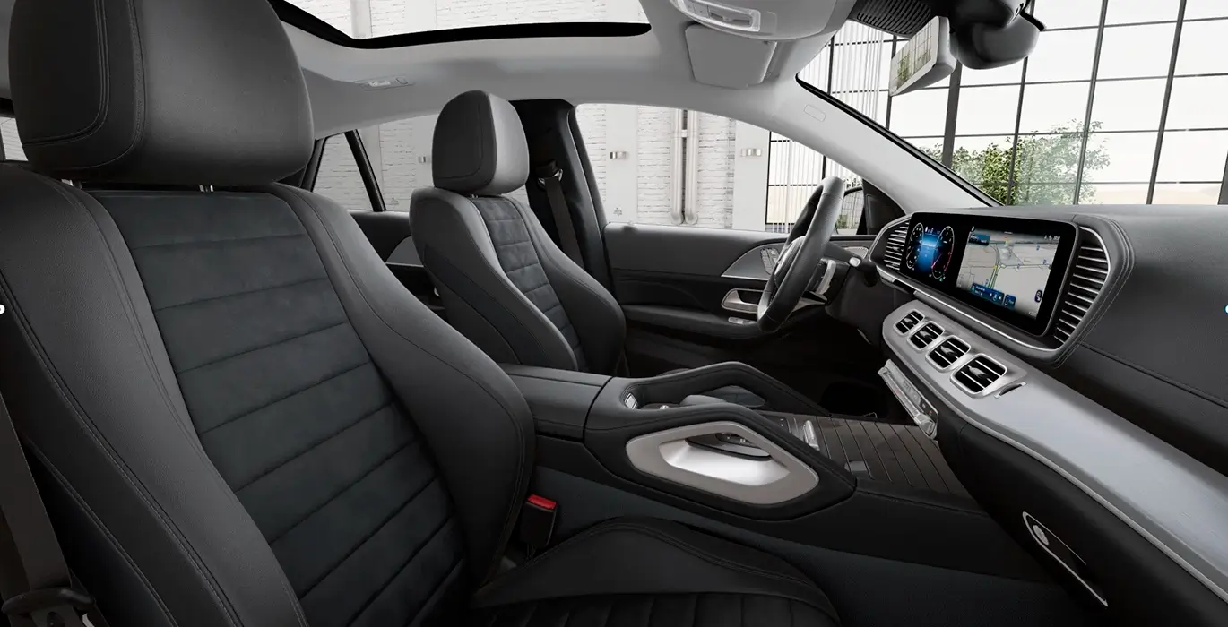 Mercedes Benz GLE 300d 4MATIC Coupe interior delantera II | Total Renting