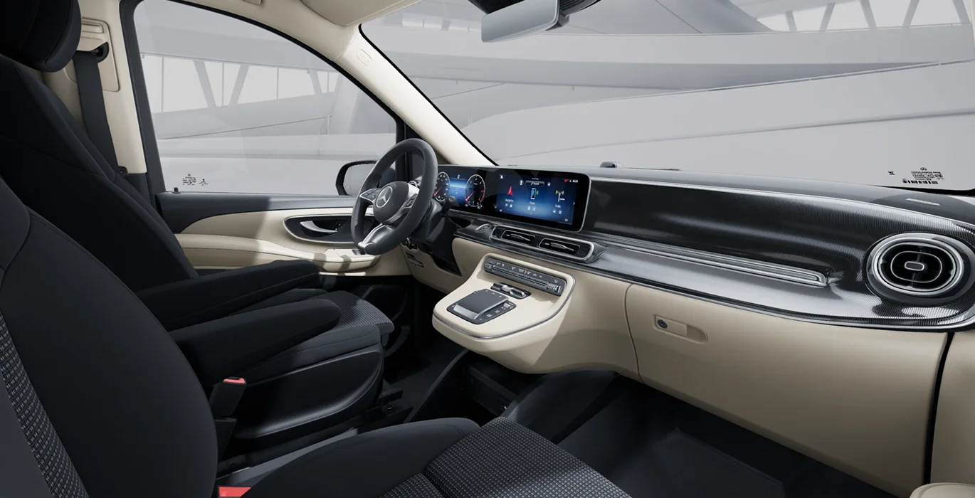 Mercedes Benz Clase V Marco Polo 300d interior delantera II | Total Renting