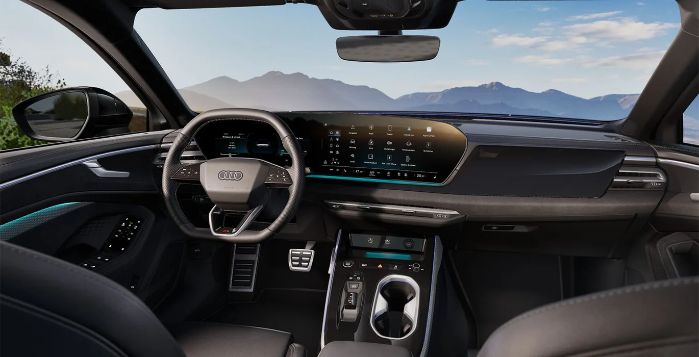 AUDI A6 TDI 150kW (204CV) S Tronic Black Line interior delantera