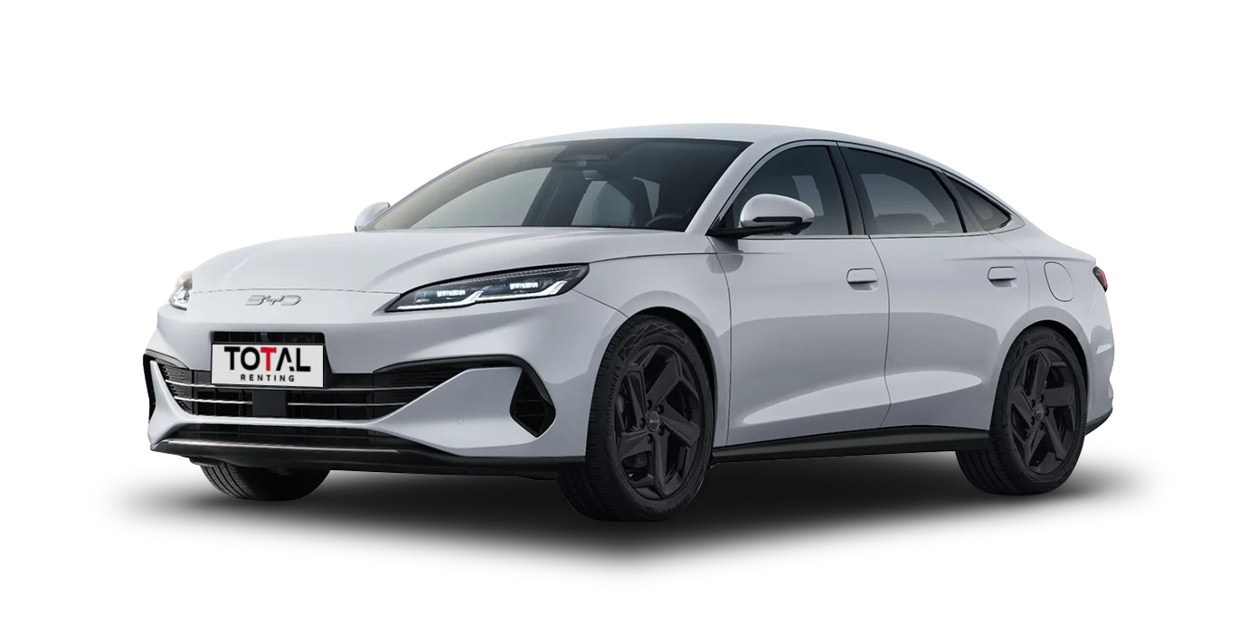 BYD Seal 6 DM-I Boost 1 BYD Seal 6 DM I Boost sin fondo principal polar white | Total Renting